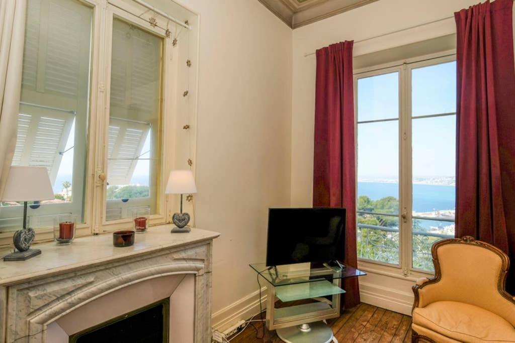 Mont Boron Magnificent View-3 Rooms - Wifi - A.C ニース エクステリア 写真