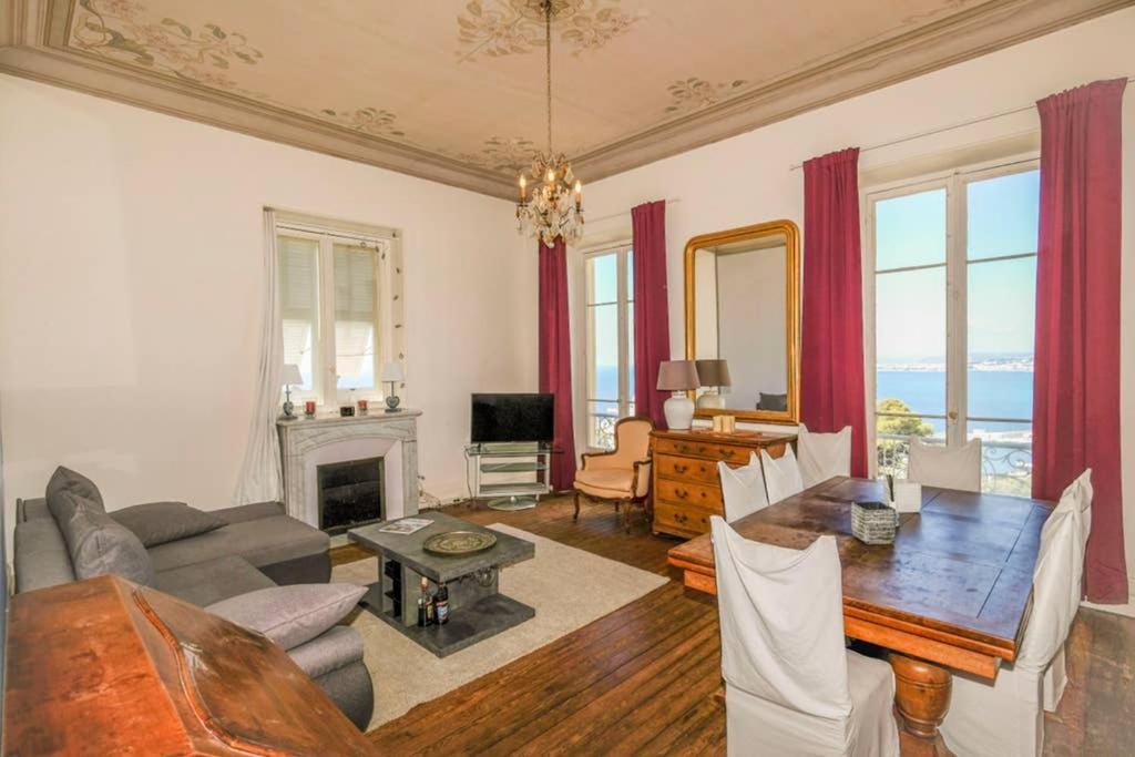 Mont Boron Magnificent View-3 Rooms - Wifi - A.C ニース エクステリア 写真